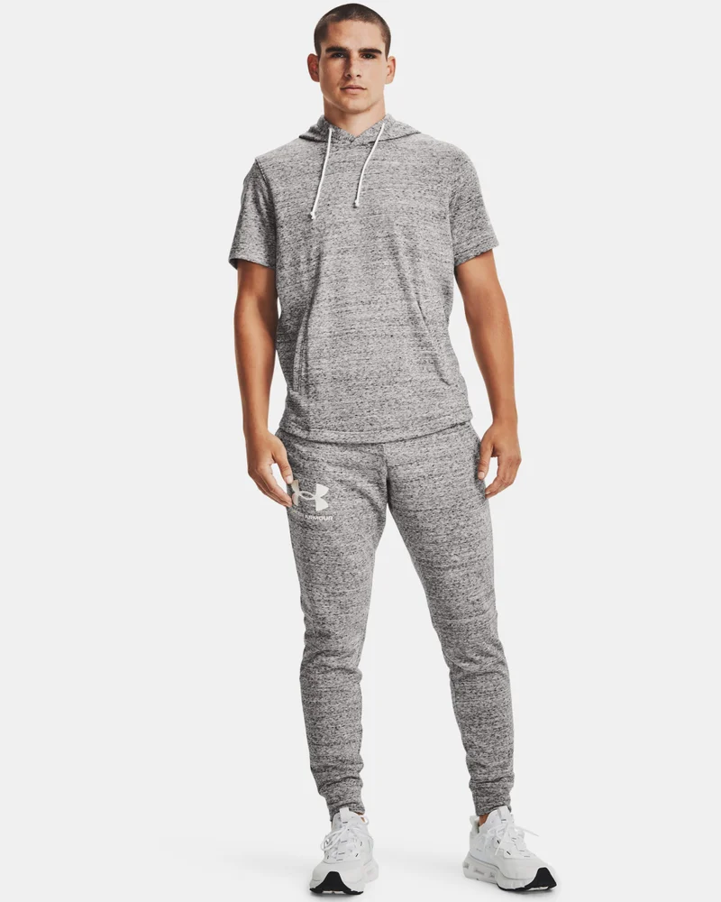Under Armour grey Men's Rival Terry Sweatpants for Men | Best Price UAE